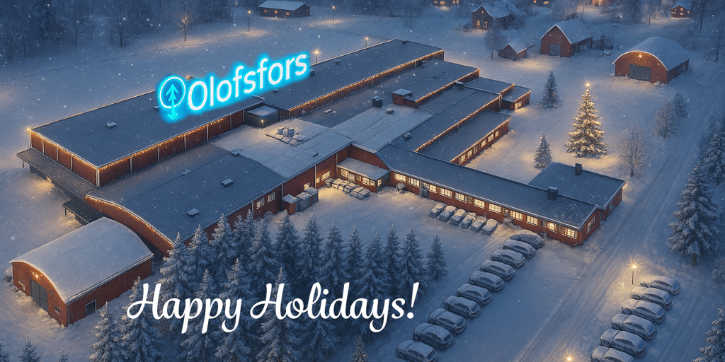 Olofsfors AB wishes everyone a joyful Christmas